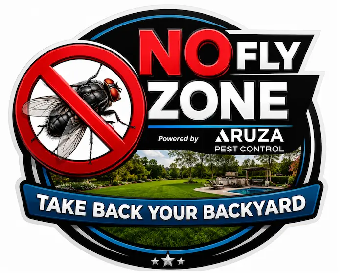 No Fly Zone outdoor fly control system logo
